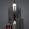 2021 Men's all-season high-end business office suits, fashionable casual men's wear, light luxury formal wear consignment Specification image